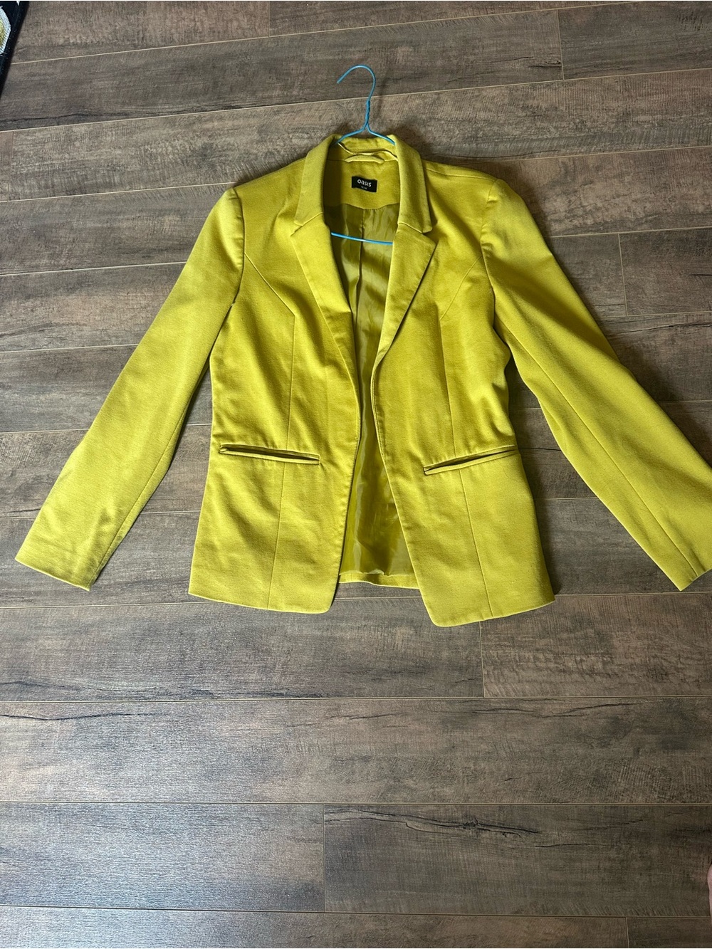 Guess Women's Chartreuse Tailored Blazer